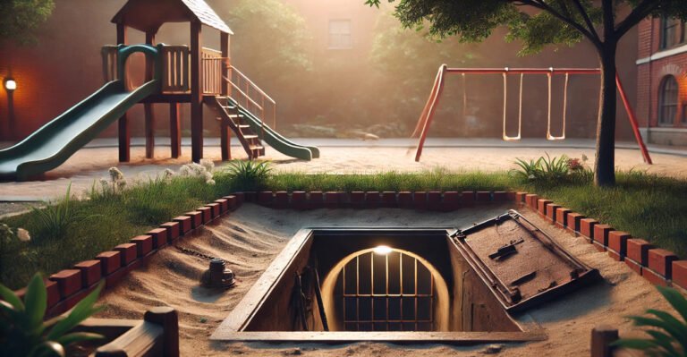 The Secret Tunnel Under the Playground