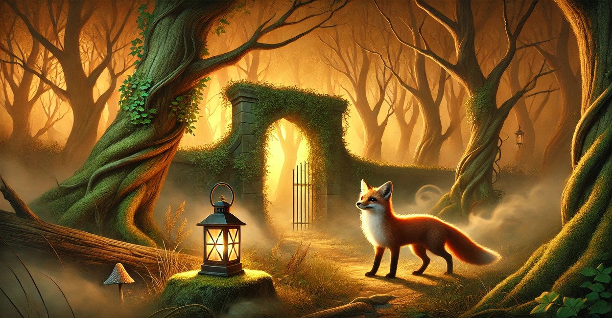 The Little Fox and the Magic Lantern