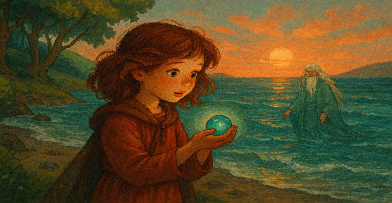 The Magic Pebble and the Secret Sea