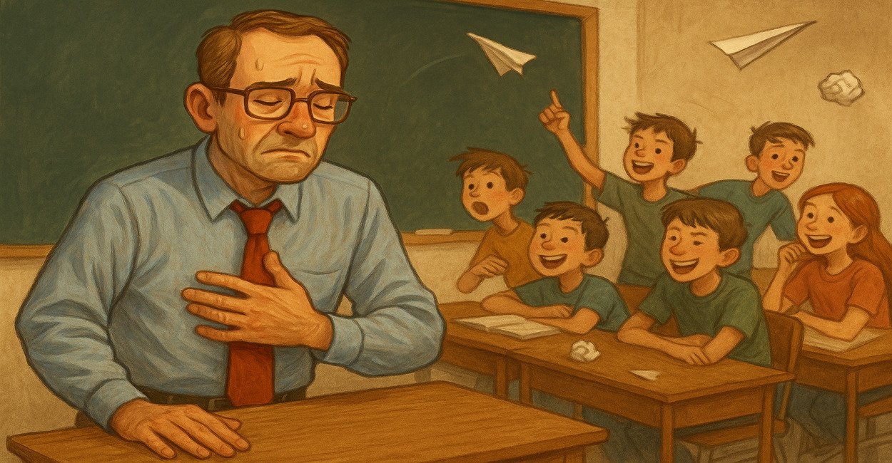 The Struggle of the Polite Teacher: Story with Moral Lessons